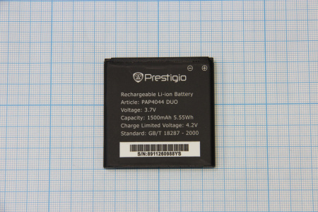 АКБ (аккумулятор) Prestigio PAP 4044 DUO 3.7V 1500mAh