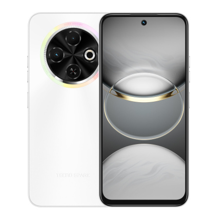 Смартфон Tecno SPARK 30C 4Гб 128Гб Orbit White 6.67", IPS, 1600*720, 6*1.8+2*2ГГц, 50+0.08Мп, 8Мп, 4G, NFC, 5000мАч, And 13