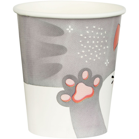 Бумажные стаканы "Kitten" MESHU 6шт. (MS_55438)