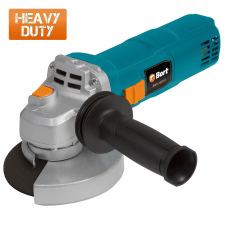 Угловая шлифмашина Bort BWS-1600-R 1500Вт, 9000 об/мин, диск 150мм, посадка 22мм, М14