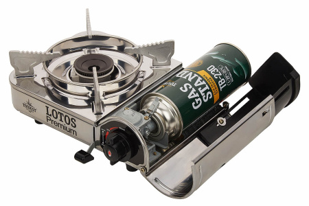 Газовая плита Tourist Lotos Premium TR-300 портативная, в кейсе