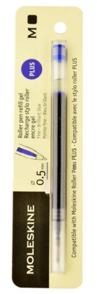 Стержень-роллер синий MOLESKINE "Plus" (арт. EW4RFB05)