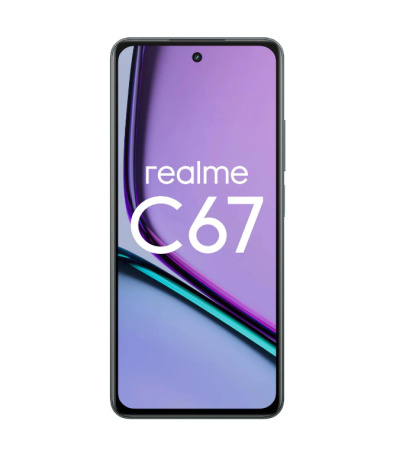 Смартфон Realme C67 8Гб 256Гб Черный камень 6.72", IPS, 2400*1080, 4*2.8+4*1.9ГГц, 108+2Мп, 8Мп, 4G, NFC, 5000мАч, And 14