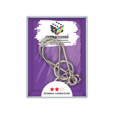 Головоломка металлическая  "DELFBRICK" DLM-32 1 шт "Лопасти" 7 элемент.