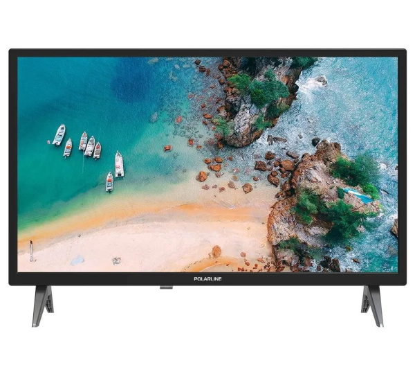 Телевизор 24" Polarline 24PL51TC-SM 1366x768/HDMI,USB/DVB-T2,T,C/Smart TV/WiFi/Черный HD Ready MediaPlayer
