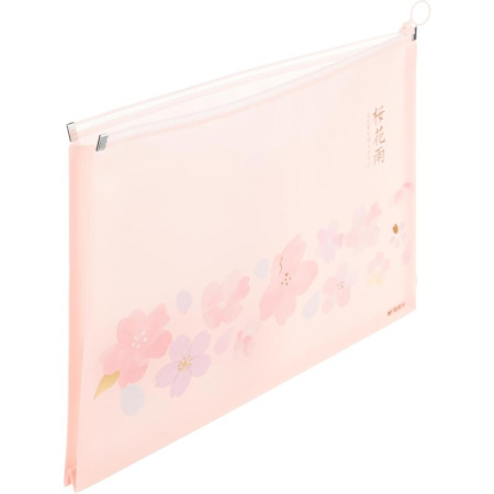 Папка-конверт на ZIPмолнии А4 M&G Sakura Rain ассорти (ADM929NT)