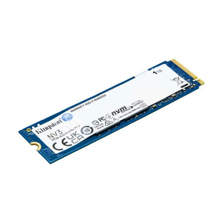 SSD-накопитель M.2 1Тб Kingston NV3 [SNV3S/1000G](3D NAND,NVMe,6000/4000 Мб/с)