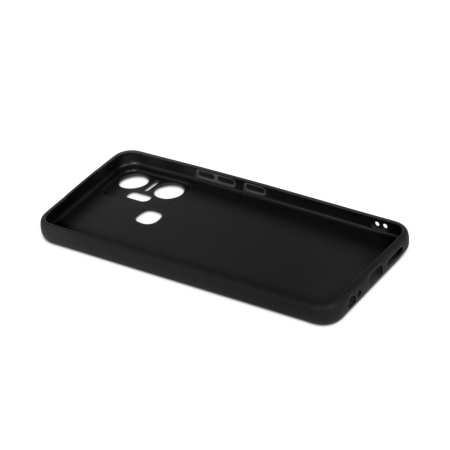 Чехол силиконовый для Infinix Smart 6 Plus DF inCase-14 (black)