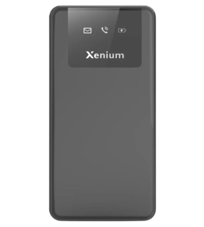 Сотовый Xenium X600 Dark Grey 2sim/2.4"/320*240/32Mb/microSD/0.3Мп/Bt/1000мАч/раскладушка