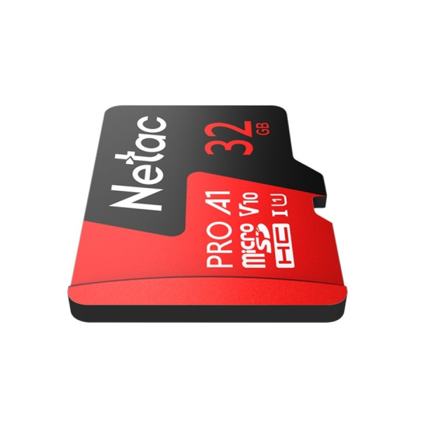 Карта памяти MicroSDHC 32GB Netac P500 PRO Extreme PRO Class10 U1 [NT02P500PRO-032G-S](без SD адаптера) 100 Мб/с