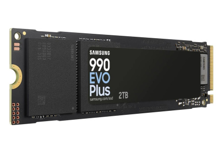 SSD-накопитель M.2 2Тб Samsung 990 EVO Plus [MZ-V9S2T0BW](TLC 3D V-NAND,NVMe,7250/6300 Мб/с)