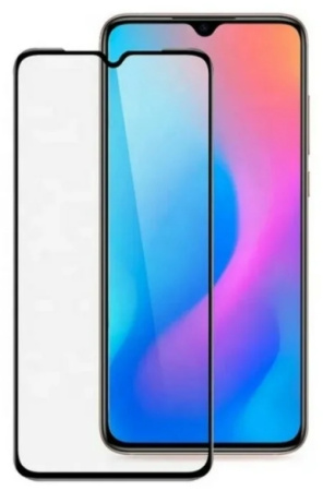 Защитное стекло для Xiaomi Mi A3 Lite/Mi CC9/Mi 9 Lite ZibelinoTG 5D (black)