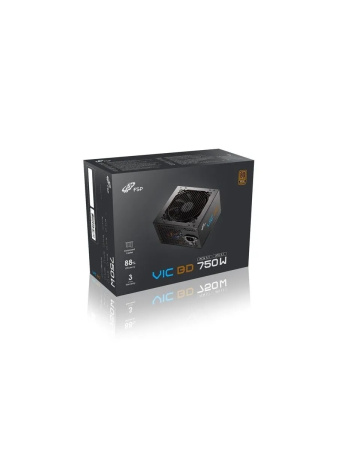 Блок питания 750Вт FSP VIC-750BD (ATX 3.1,APFC,120мм,3PCI-E,12+4-pin PCI-E 5.1,5SATA,80+Bronze)[VIC-750BD]