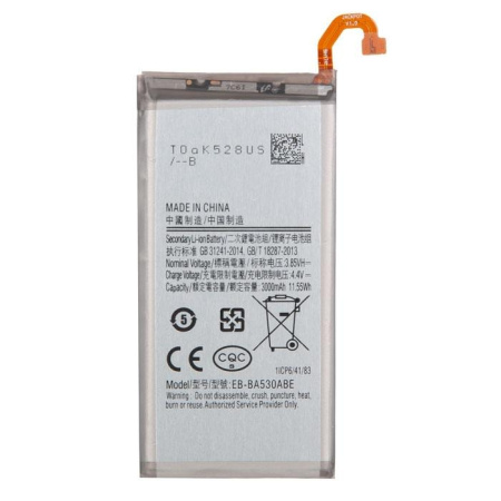 АКБ (аккумулятор) Samsung EB-BA530ABE ( A530F ) 3.85V 3000mAh