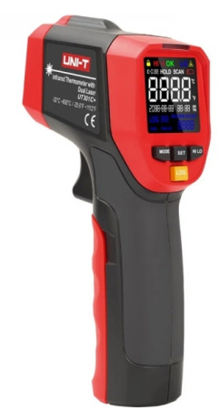 Термометр пирометр Uni-T UT301C+, -32..600C, 12:1