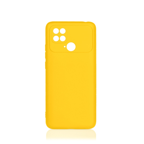 Чехол силиконовый для Poco C40 DF poCase-08 (yellow)