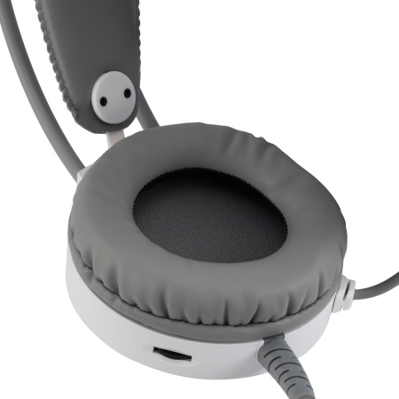 Игровая гарнитура Оклик HS-L300G полноразмерные, кабель 2.2м, White