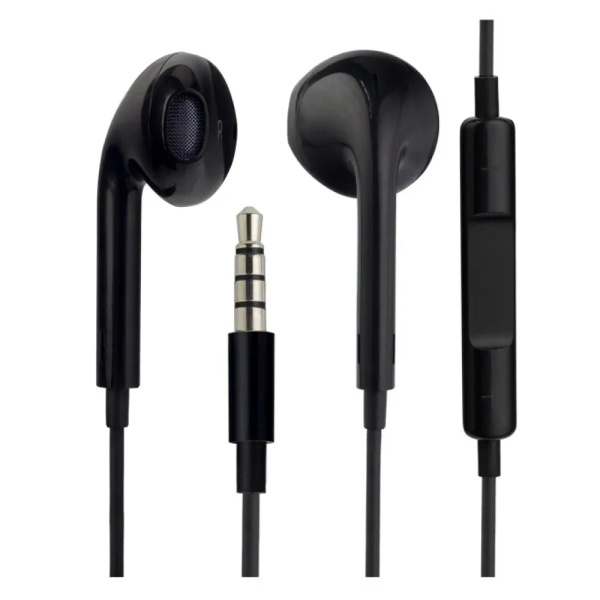 Гарнитура Perfeo REPLAY внутриканальные, черный, с управлением звуком (PF_A4635)