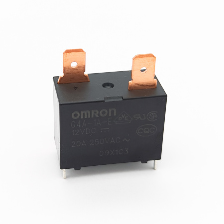 Реле электромагнитное DC 12в, 20а, SPST-NO, 30.5*16*23.5мм, Omron G4A-1A-E 12VDC