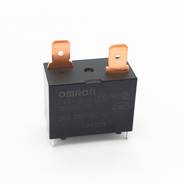 Реле электромагнитное DC 12в, 20а, SPST-NO, 30.5*16*23.5мм, Omron G4A-1A-E 12VDC