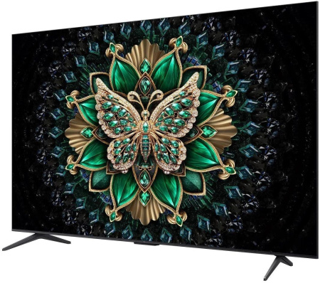 Телевизор LED TCL 55" 55C6K QD-Mini LED Frameless черный 4K Ultra HD 144Hz MEMC DVB-T DVB-T2 DVB-C DVB-S DVB-S2 USB WiFi Smart TV