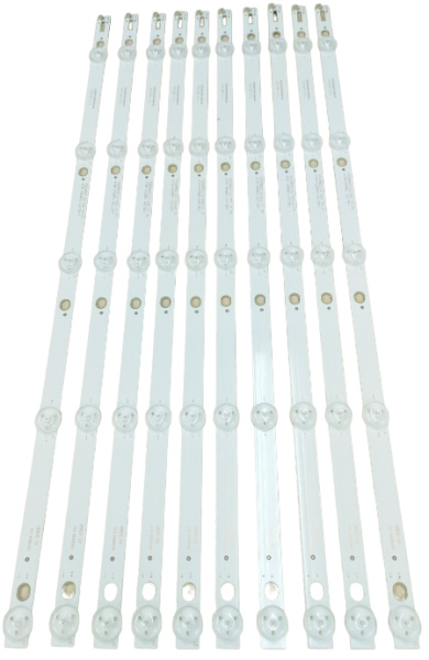 Подсветка матрицы 50" 4708-K50WDC-A2113N11 9шт, 5LED, 485, Philips 50PUT6000 Telefunken TF-LED50S51T