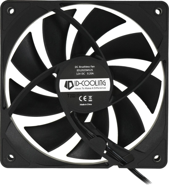 Кулер в корпус 120x120x25 ID-Cooling FL-12025K (hydro,1250rpm,3pin)