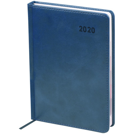 Ежедневник OfficeSpace А5 2024г. 176л. "Vesper Index", синий Ed5 51526
