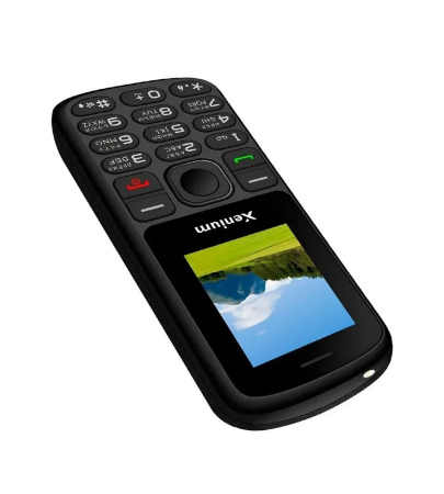 Сотовый Xenium X160 Black 2sim/1.77"/128*160/800мАч/моноблок
