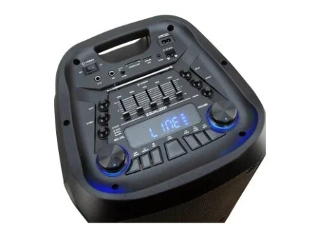 Портативная колонка ELTRONIC 20-61 FIRE BOX 1000 динамик 10" 2шт. 80Вт, Bluetooth, TWS, FM, USB,  mi