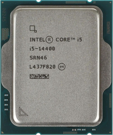 Процессор 1700 Intel Core i5-14400 (10ядер/16потоков*2,5ГГц-4,7ГГц,20Мб,UHD730,148Вт) oem