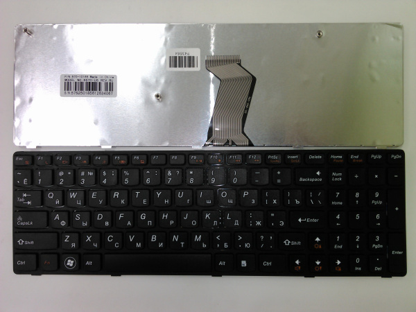 Клавиатура Lenovo Ideapad B570, B575, B590, V575, V570, Z570, Z575 чёрный