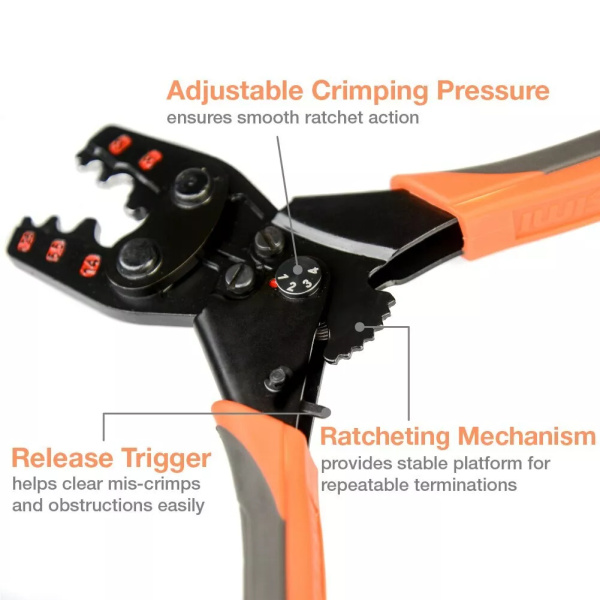Кримпер Iwiss IWS-16, 1.25..14кв.мм, ГМЛ ТМЛ