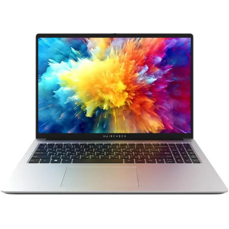 Ноутбук Maibenben 16" Medio M653 AMD Ryzen3 5400U/8Gb/512SSD/UMA/W11/IPS/FHD/Silver/M6531SB0HSRE0
