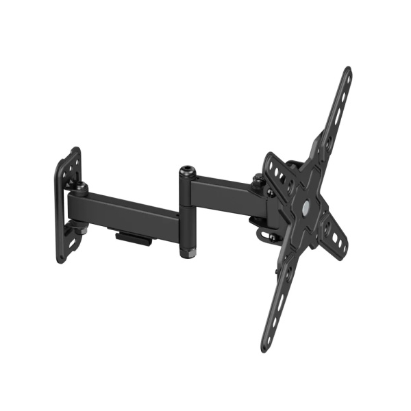 Кронштейн ITECHmount LCDN722 черный настенный,для тв,13-43",до 20кг,от стены 66-274мм,с функцией наклона ＋5°～-15°,поворота 90° вправо / 90° влево,вращ