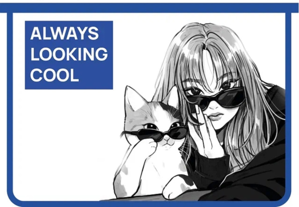 Папка для тетрадей А4 Centrum "Аниме", пластик, на молнии (73405)