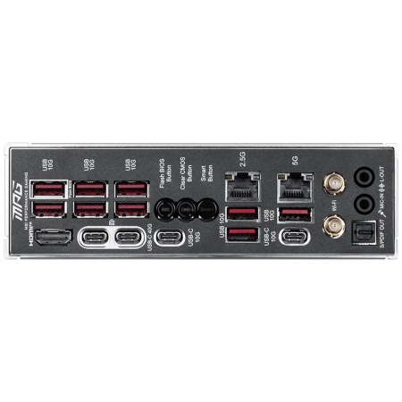 Материнская плата MSI MPG X870E CARBON MAX WIFI Socket AM5 AMD X870E 4xDDR5 ATX AC`97 8ch(7.1) 5Gigabit + 2.5Gigabit Ethernet RAID+HDMI