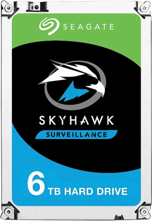 Жесткий диск HDD 6,0Tb Seagate SkyHawk ST6000VX001 Surveillance 5400,256Mb