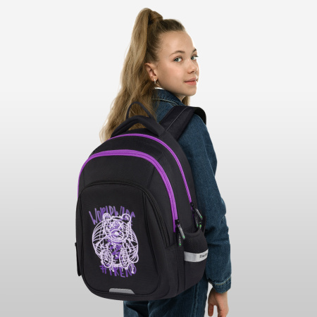 Рюкзак Berlingo  Comfort "WorldWide" 38*27*18см, 3 отделения, 3 кармана RU-CM-1101