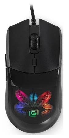 Игровая мышь USB Oklick 714GM оптическая, 7200dpi, 6кн, Black