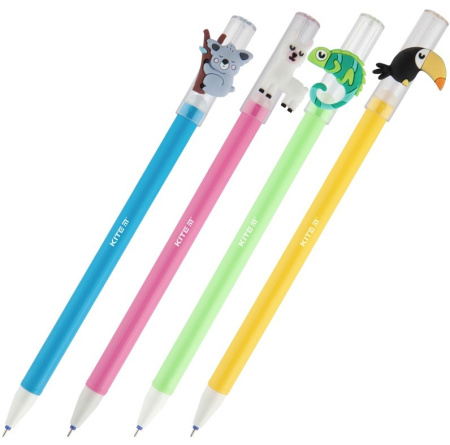 Ручка шариковая KITE "Tropic" 0,5мм, синяя (K20-354)