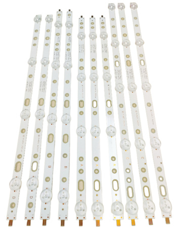 Подсветка матрицы 40" SVS400A73 (SVS400A79) 10шт, Toshiba 40D1333B 40L1333B 40L1333V1 40L1353N