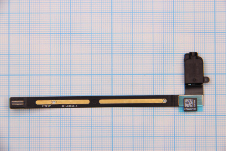 Шлейф iPad Air 2 на разъем гарнитуры черный