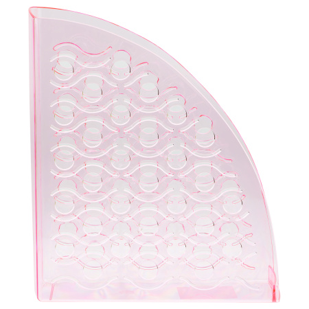 Лоток вертикальный СТАММ "Вега" тонированный неоновый розовый (ЛТВ-31744)