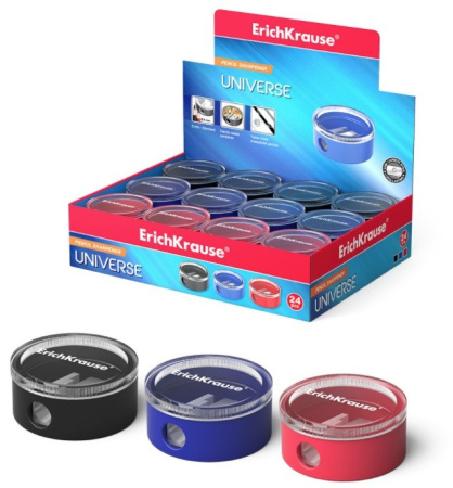 Точилка Erich Krause "Universe" (21828)