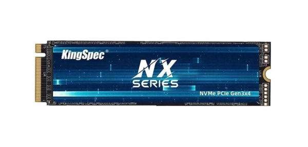 SSD-накопитель M.2 256Гб KingSpec [NX-256 2280] (3D NAND,NVMe,3200/1600 Мб/с)