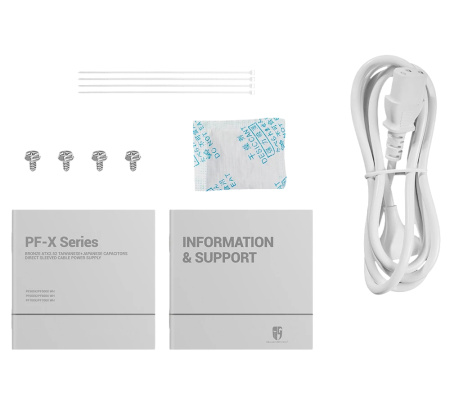 Блок питания 500Вт DeepCool GamerStorm PF500X WH (APFC,120мм,2PCI-E,6SATA,80+BRONZE,белый)[PF500X WH]