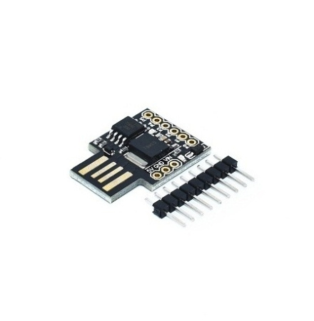 Плата отладочная Digispark ATtiny85 USB-AM, совместима с Arduino IDE