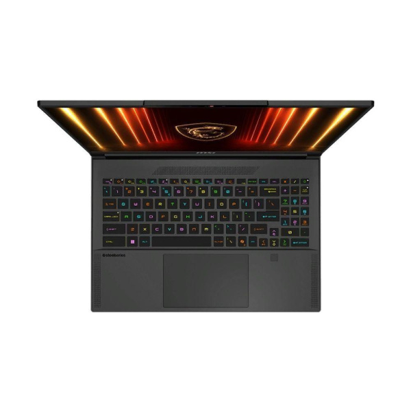 Ноутбук MSI Stealth 16 AI A2HWGG-085XRU Intel Core Ultra 7 255H/32Gb (2*16 D5)/SSD1Tb/RTX5070 8Gb (95W)/16"/OLED/WQXGA/2560x1600/240Hz/NoOS/RJ-45/Black/2.1kg