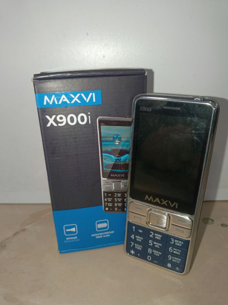 Распродажа! Сотовый Maxvi X900i Marengo 2sim/2.8"/320*240/microSD/1.3МП/Bt/1800мАч/моноблок(царапины)